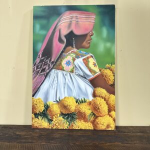 Painting of Marigold flowers